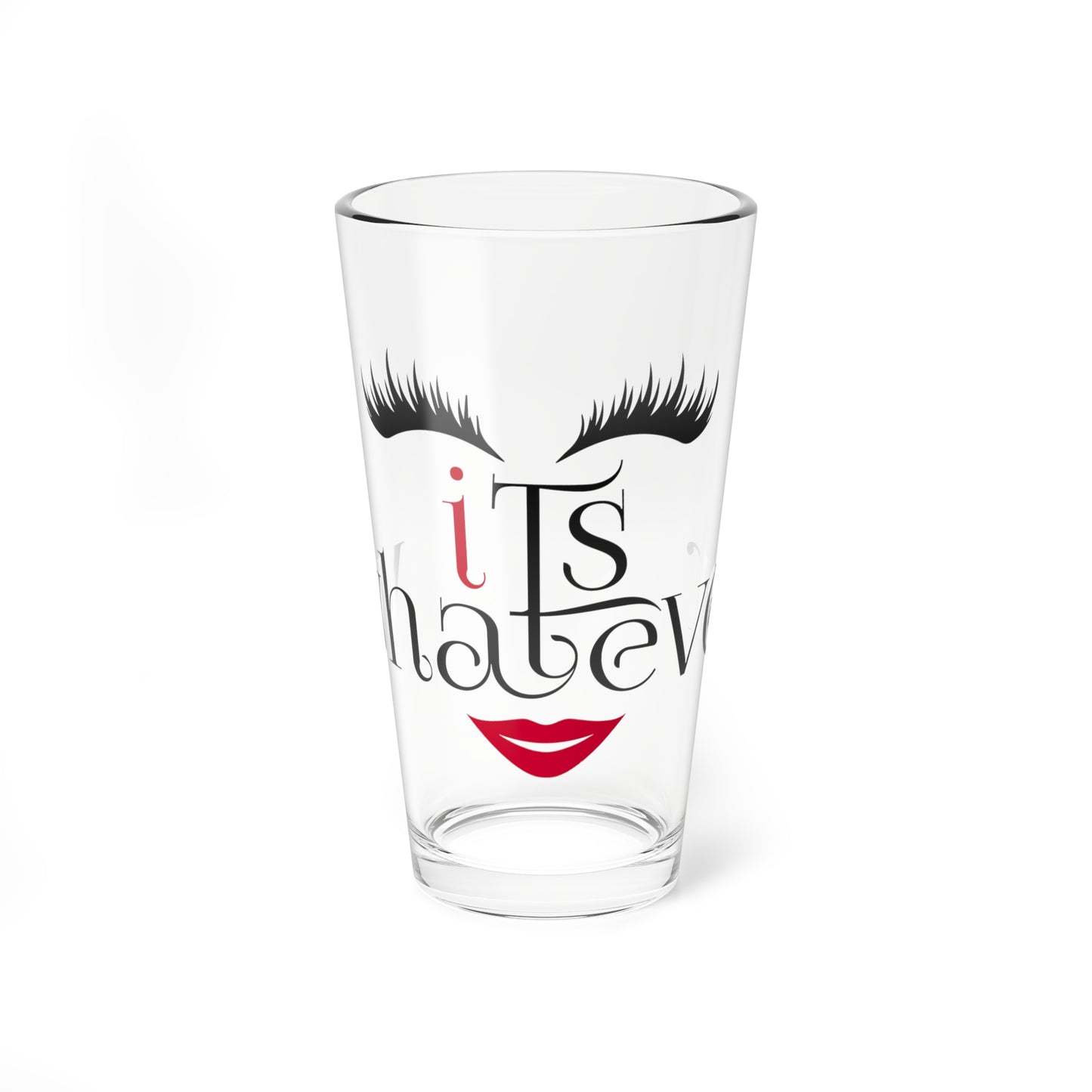 Funny Mixing Glass - 16oz Cocktail Glass for Parties & Celebrations