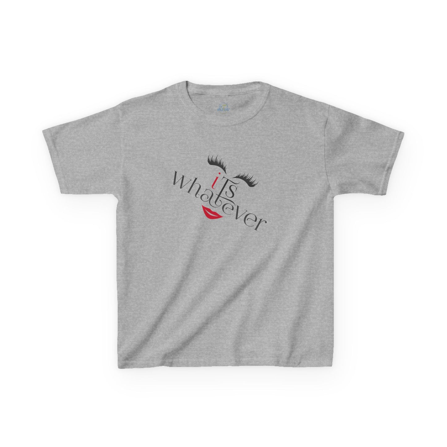 Kids Tee - 'It's Whatever' Trendy Fun Cotton T-Shirt