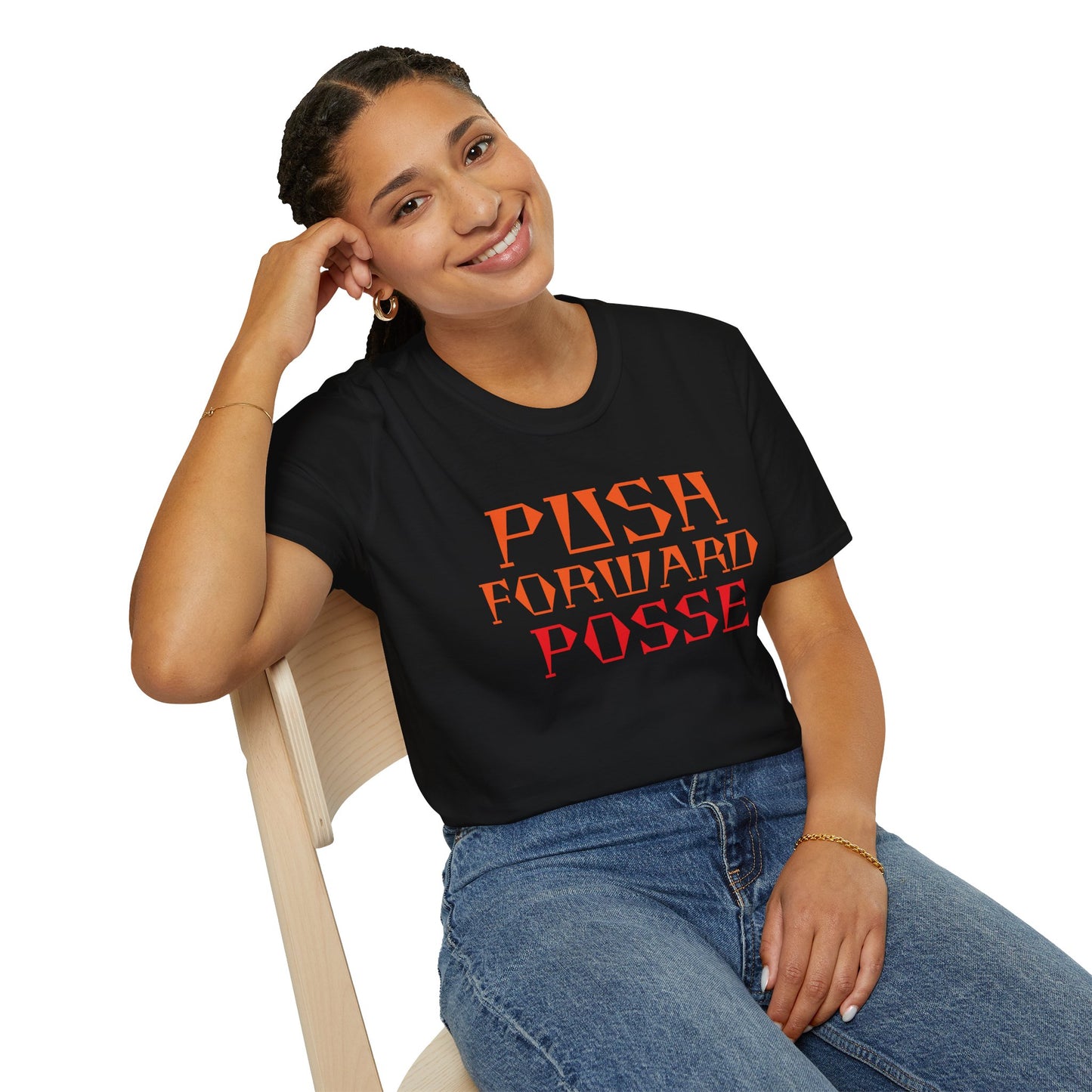 Inspirational T-Shirt - 'Push Forward Posse'