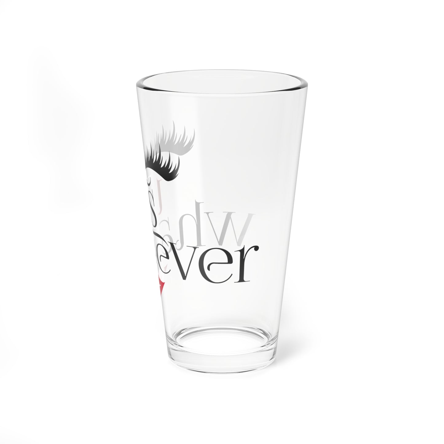 Funny Mixing Glass - 16oz Cocktail Glass for Parties & Celebrations