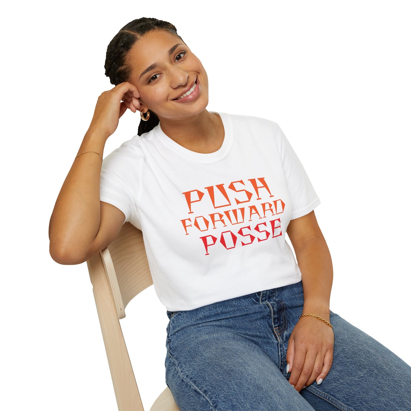 Inspirational T-Shirt - 'Push Forward Posse'