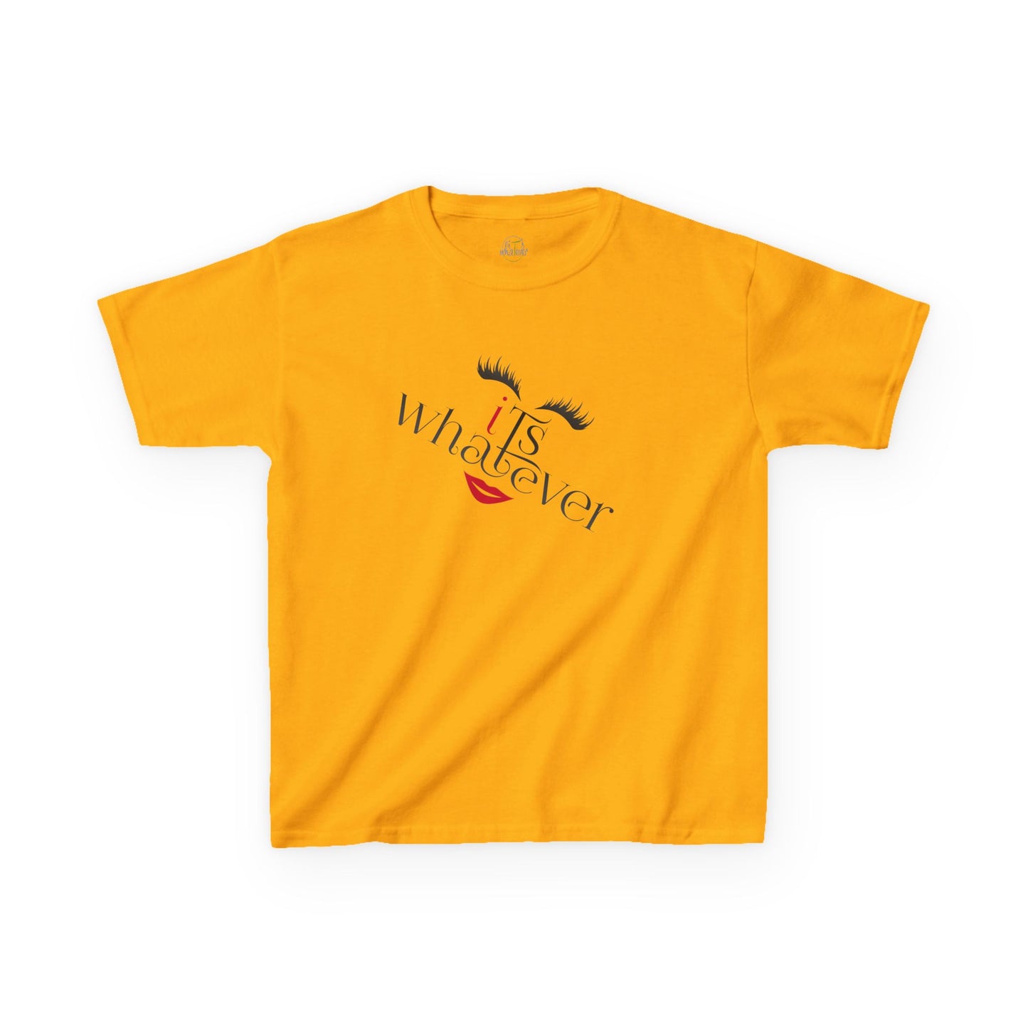 Kids Tee - 'It's Whatever' Trendy Fun Cotton T-Shirt