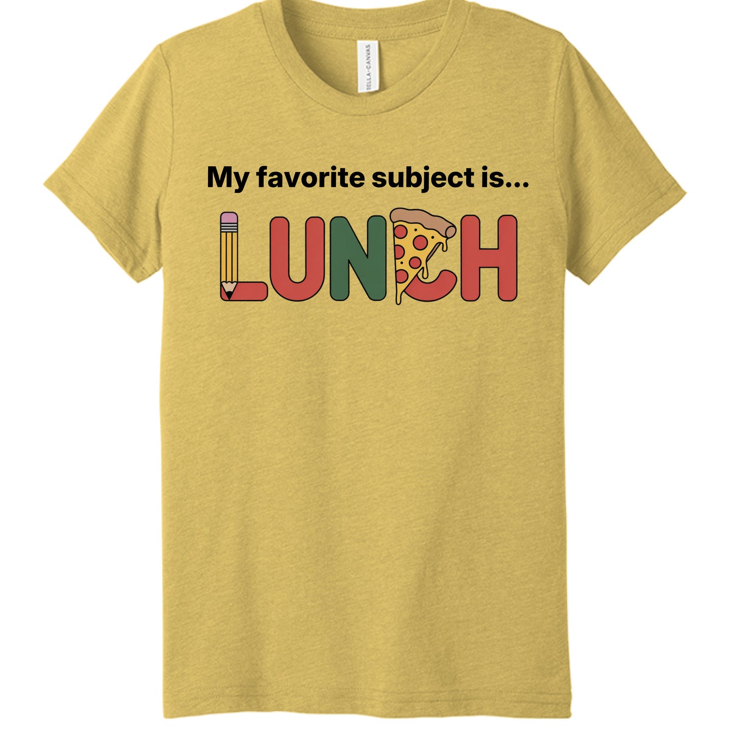 Mustard Triblend - FRONT