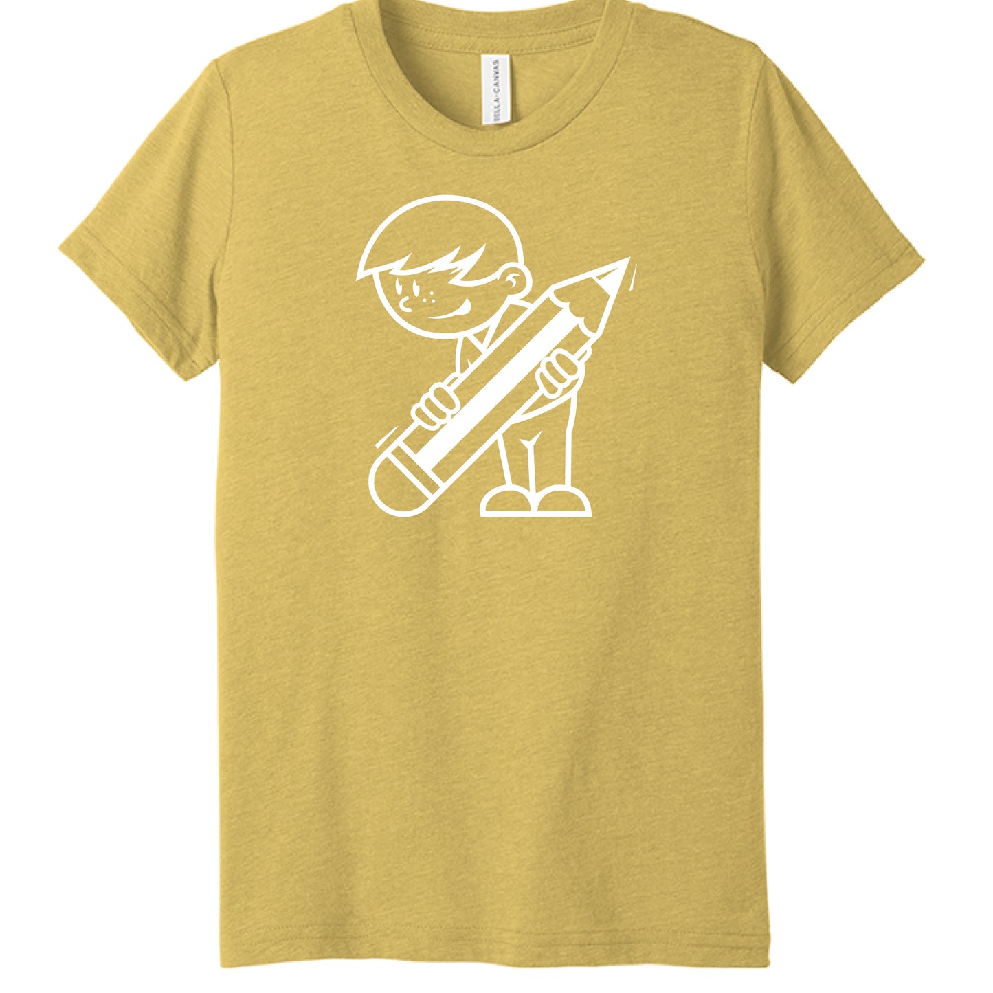 Mustard Triblend - FRONT