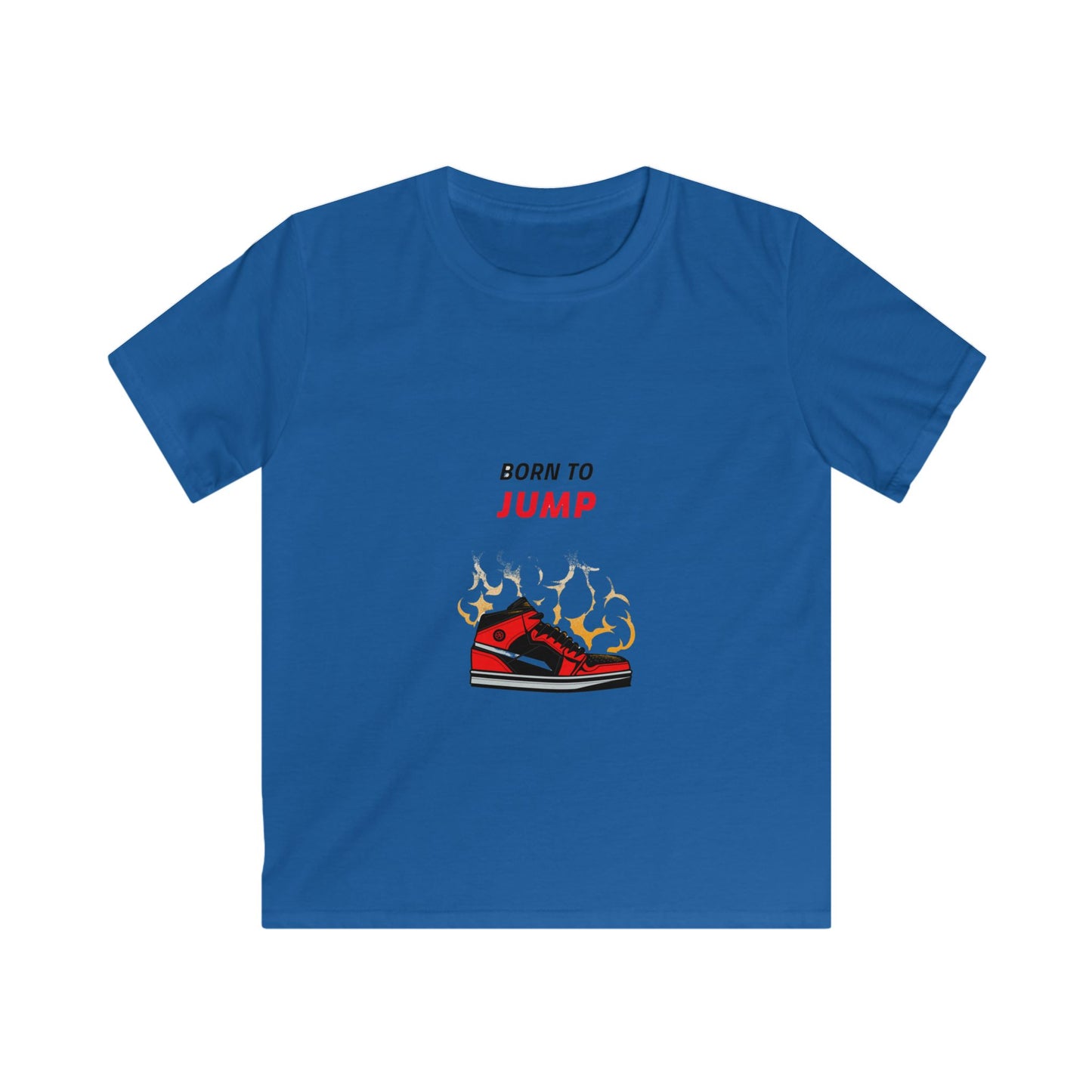 Kids T-shirt Born To Jump