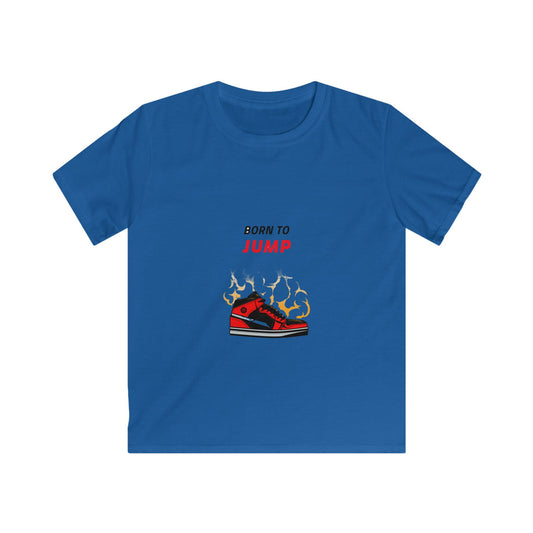 Kids T-shirt Born To Jump