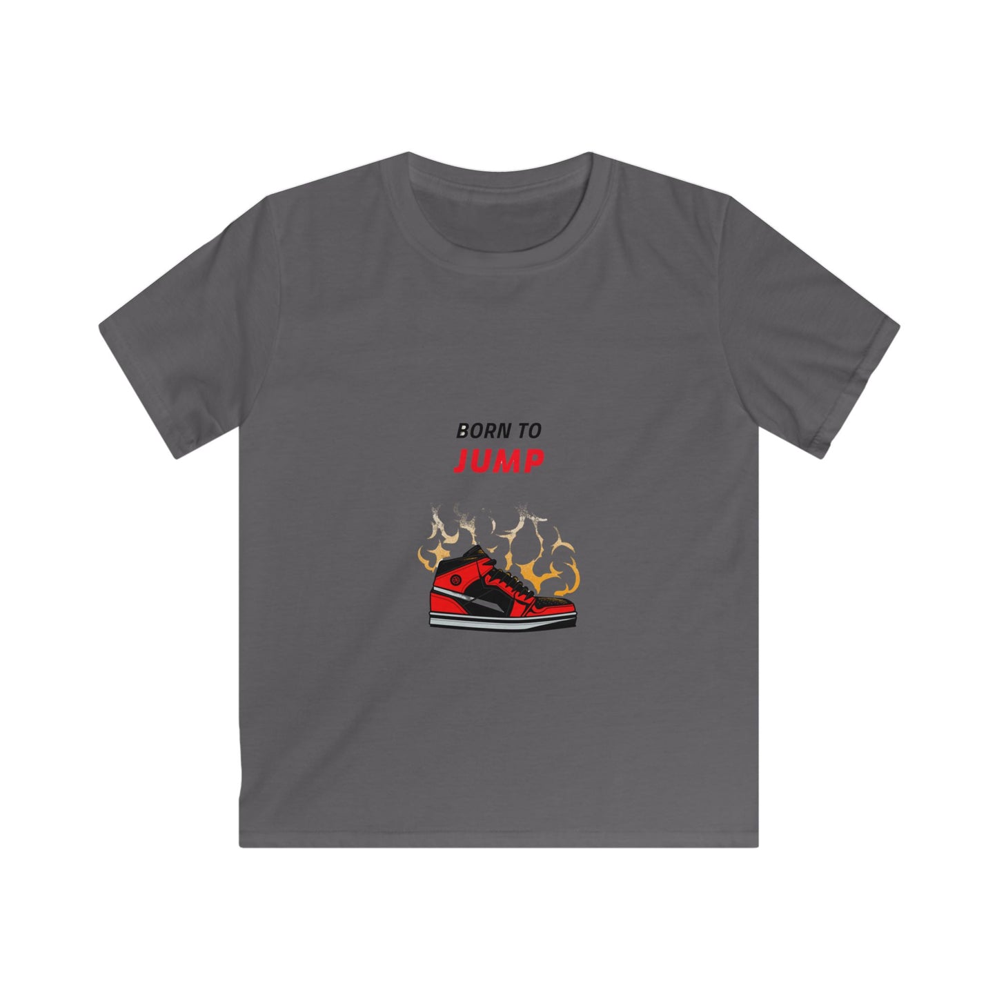 Kids T-shirt Born To Jump