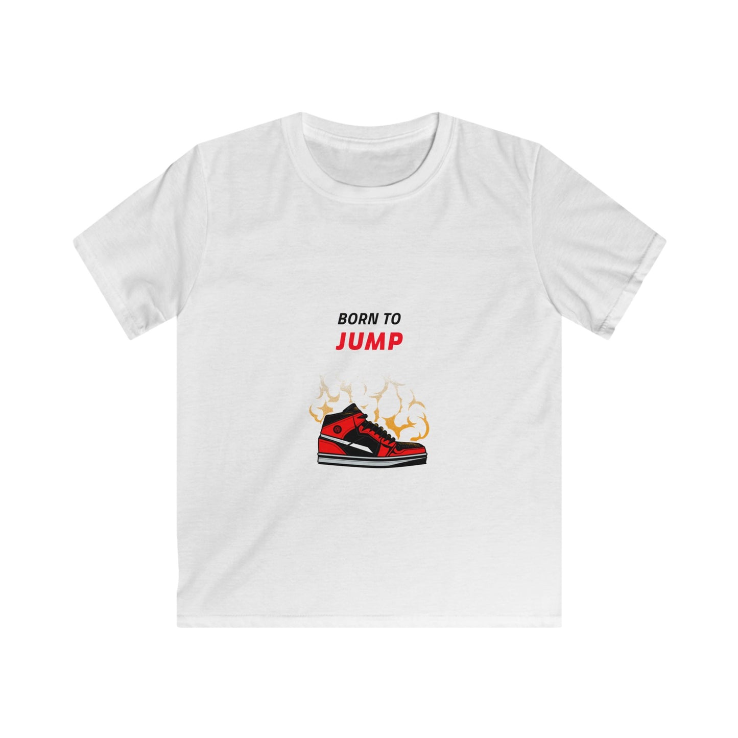 Kids T-shirt Born To Jump