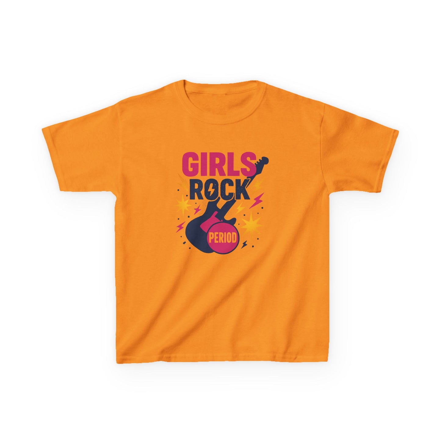 Girls Rock Period Kids Tee