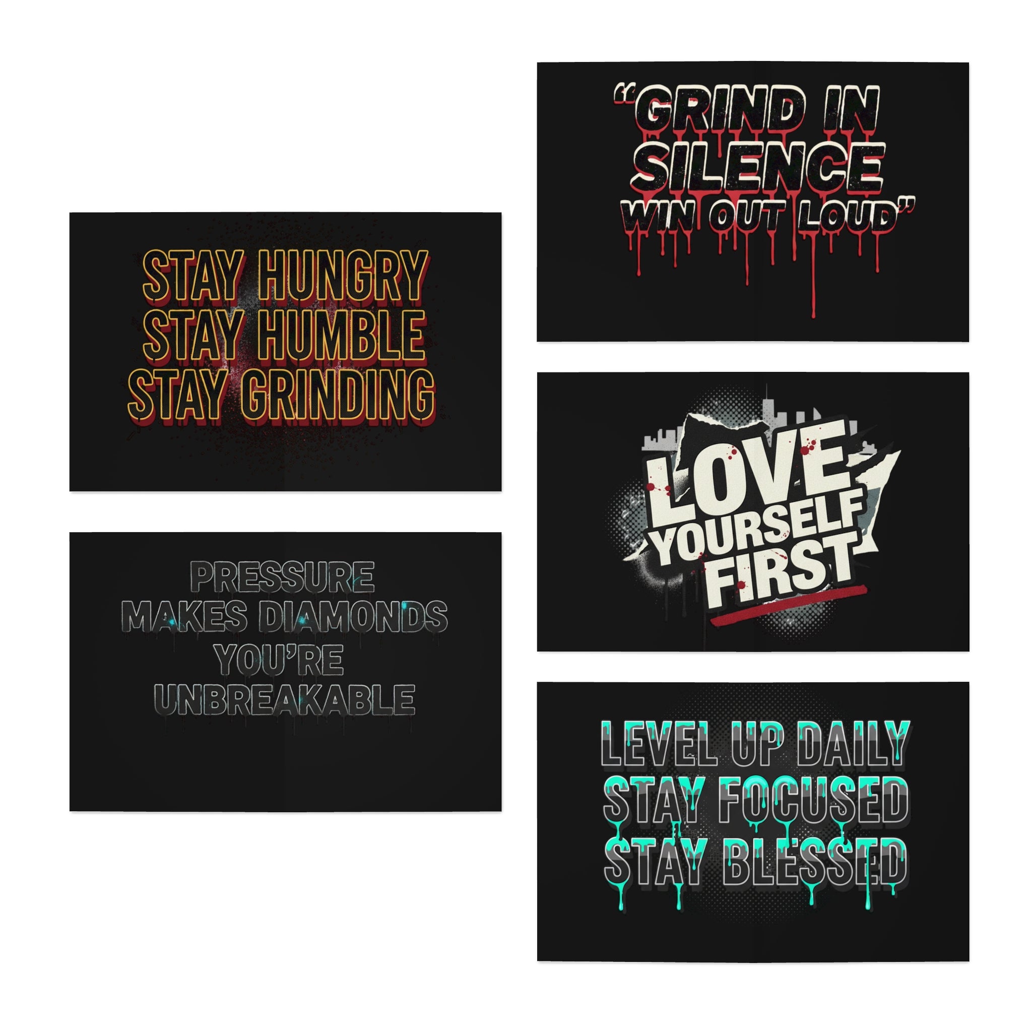 It's Whatever Graffiti Cards 5-Pack