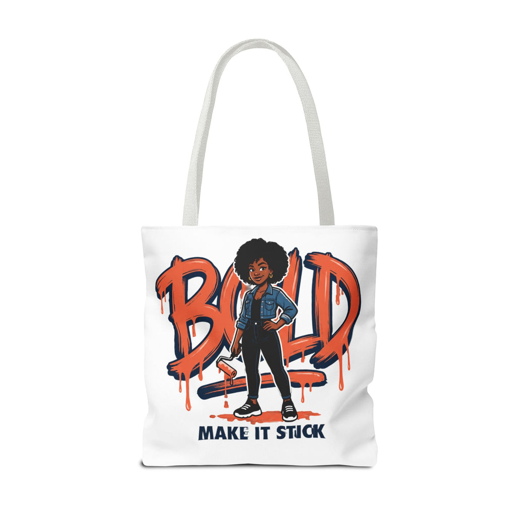 Bold Make It Stick Tote Bag