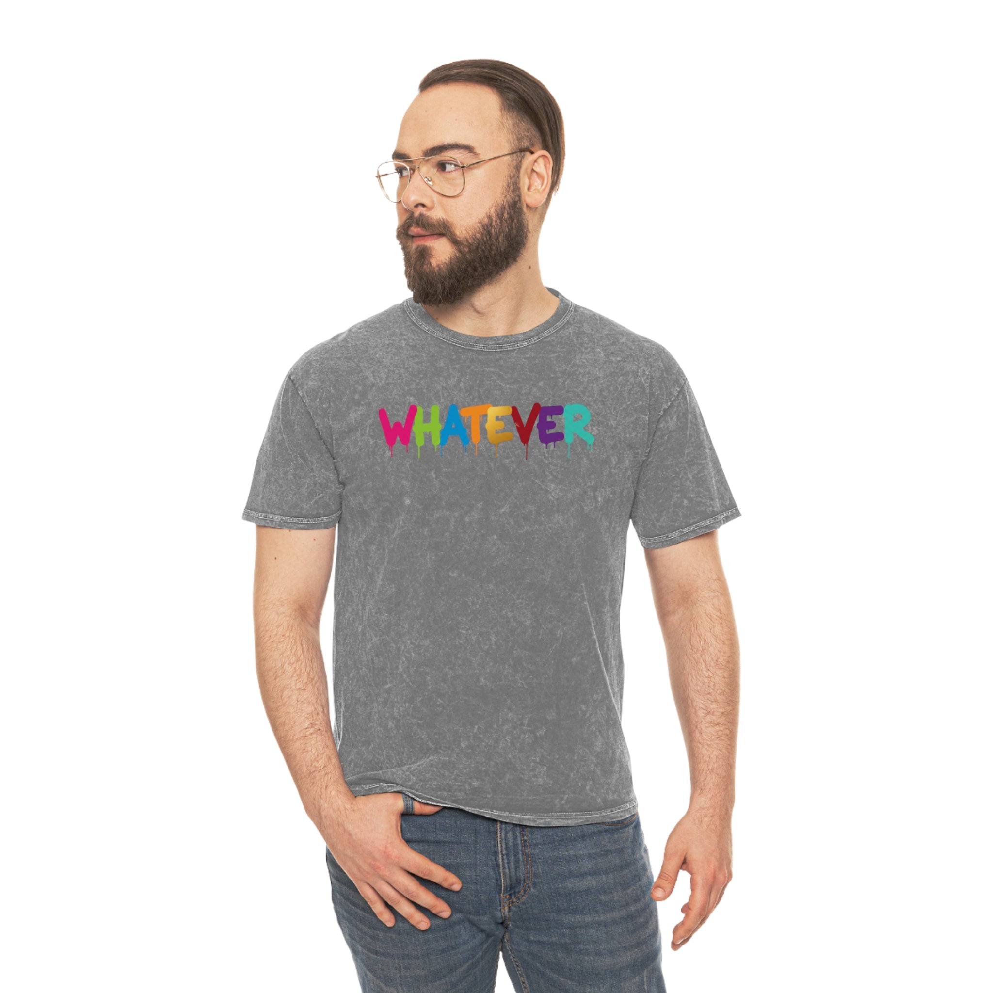 Whatever Rainbow Mineral Wash Tee