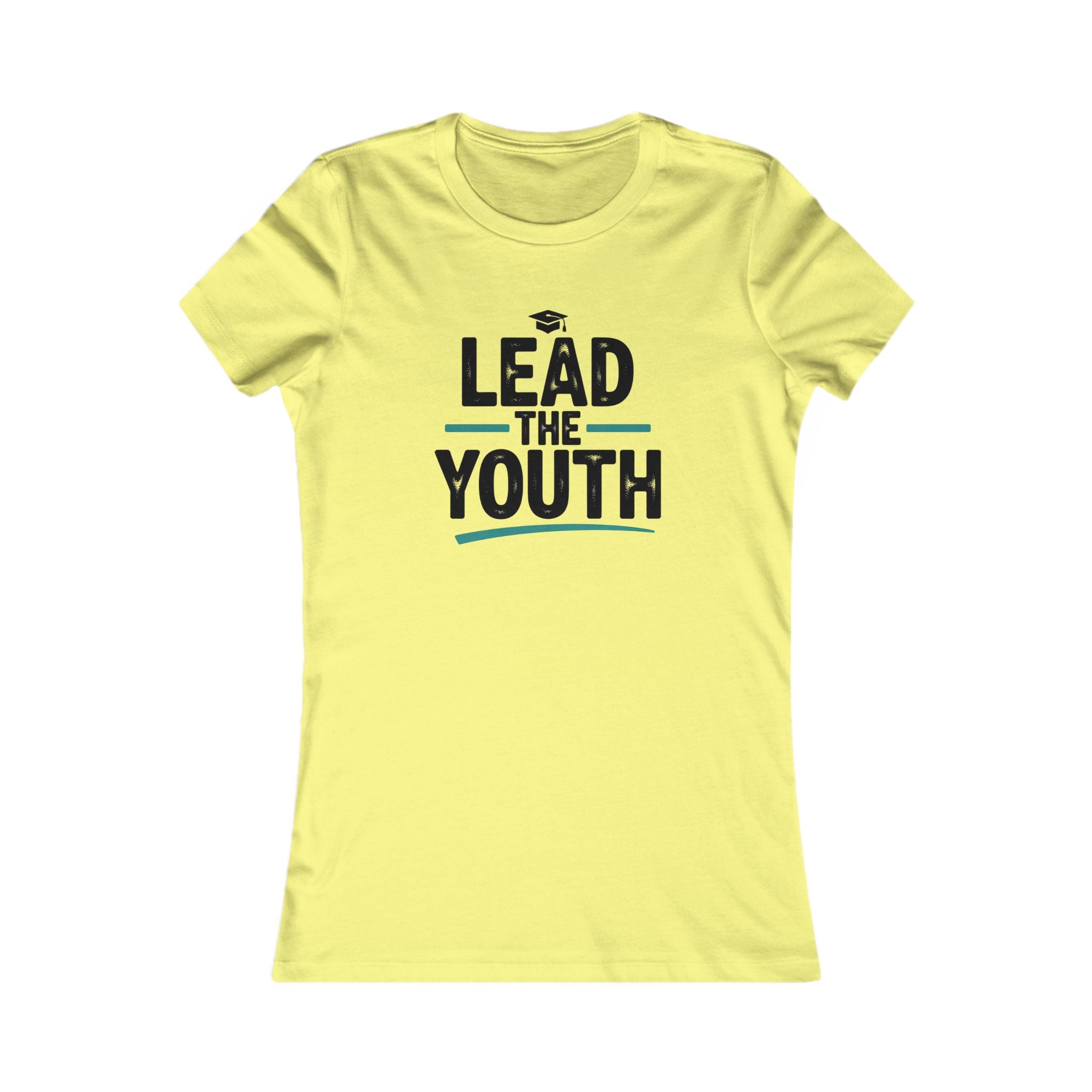 Lead the Youth Women's Tee — Inspirational Youth Leader Shirt