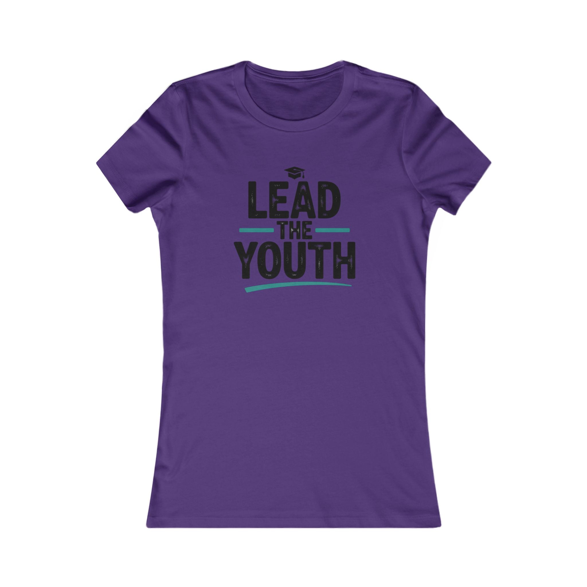Lead the Youth Women's Tee — Inspirational Youth Leader Shirt