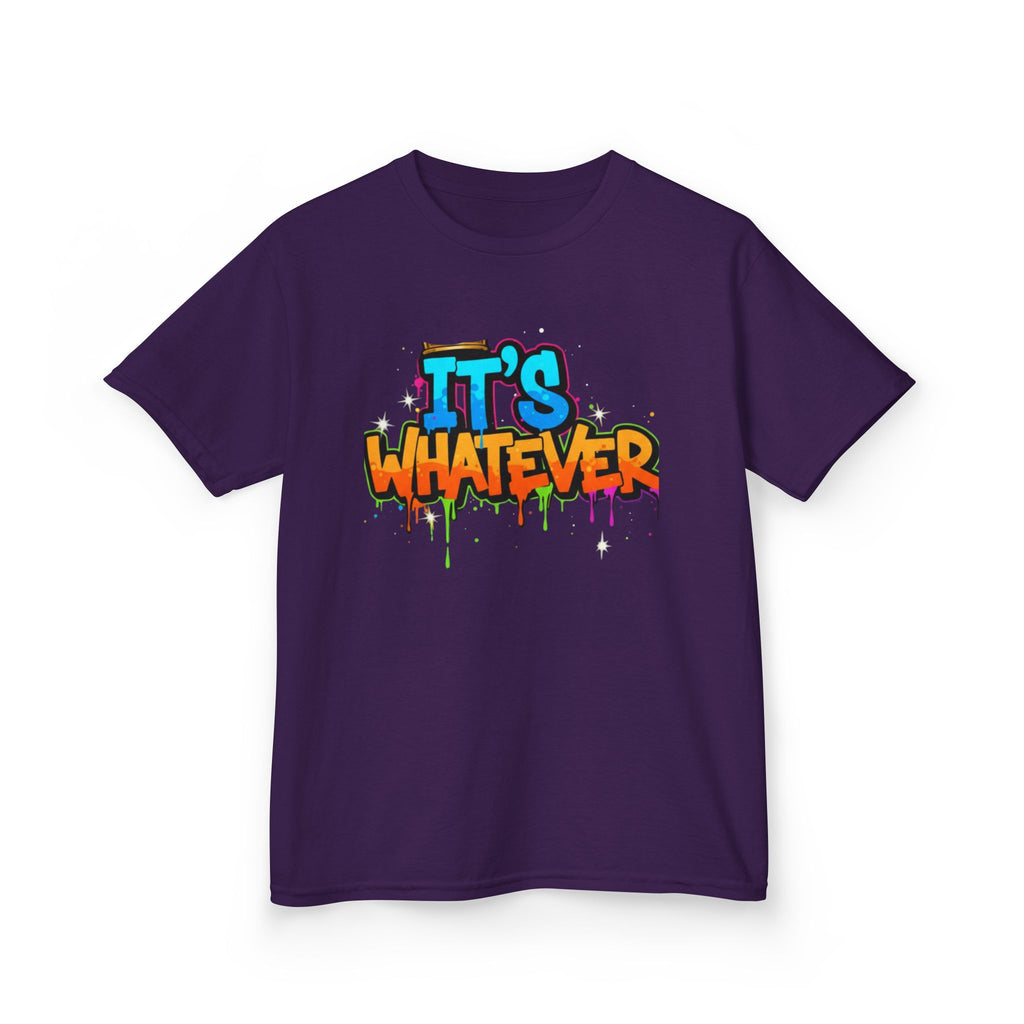 Color Drip Graffiti Kids Tee — Streetwear Graphic T-Shirt