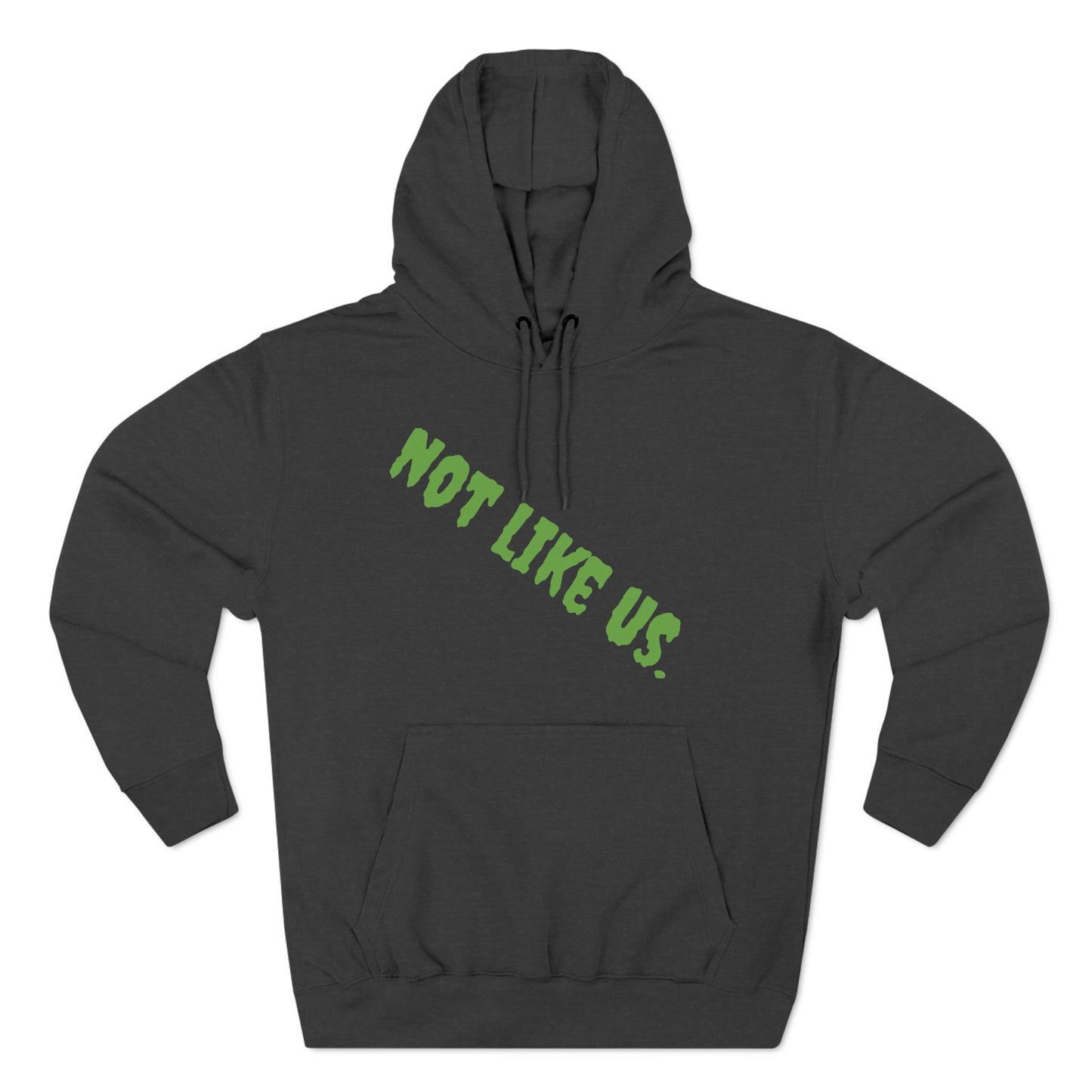 Not Like Us Fleece Hoodie - Edgy Streetwear for Gen Z