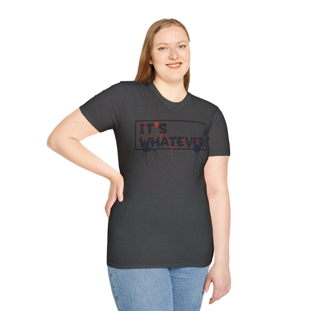 IT'S WHATEVER Drip Graffiti Graphic Tee