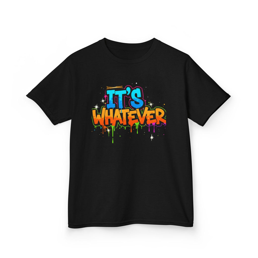 Color Drip Graffiti Kids Tee — Streetwear Graphic T-Shirt