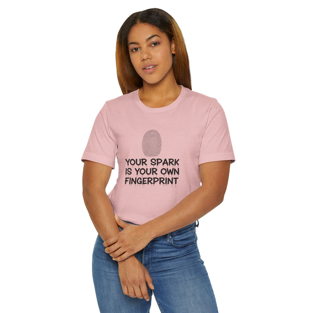 Your Spark Fingerprint Tee | Born to Stand Out