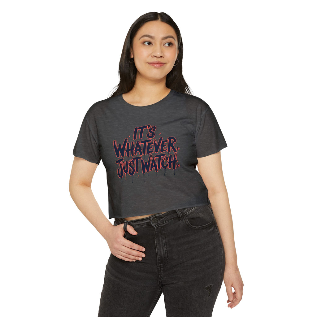 Just Watch Crop Top