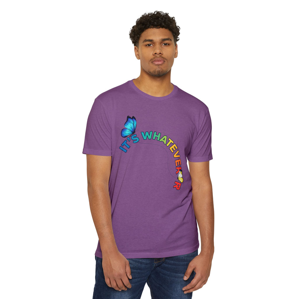 It's Whatever Colorful Butterfly Tee