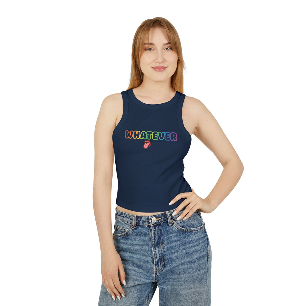 Women's Micro Rib Racer Tank