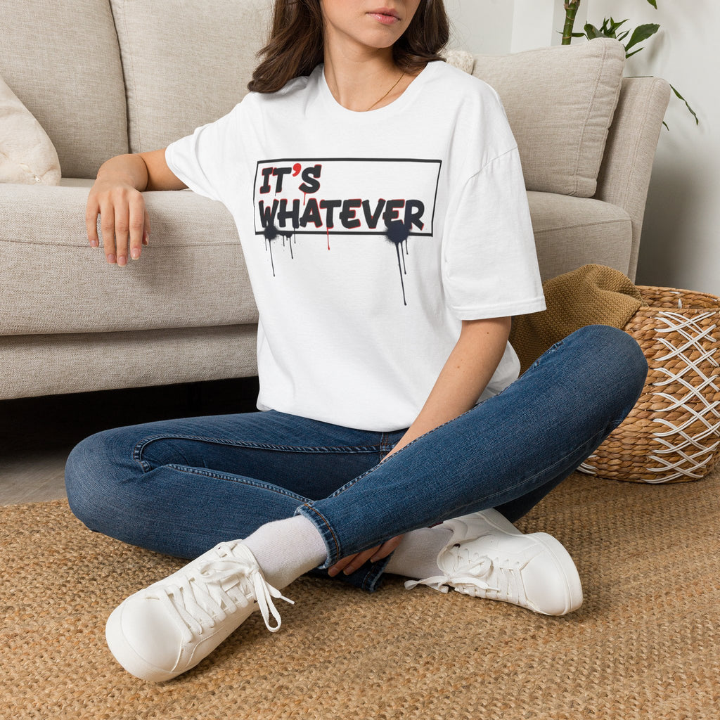IT'S WHATEVER Drip Graffiti Graphic Tee