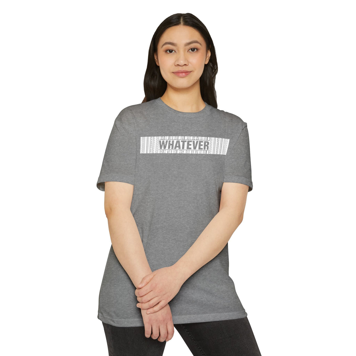 WHATEVER Barcode T-Shirt
