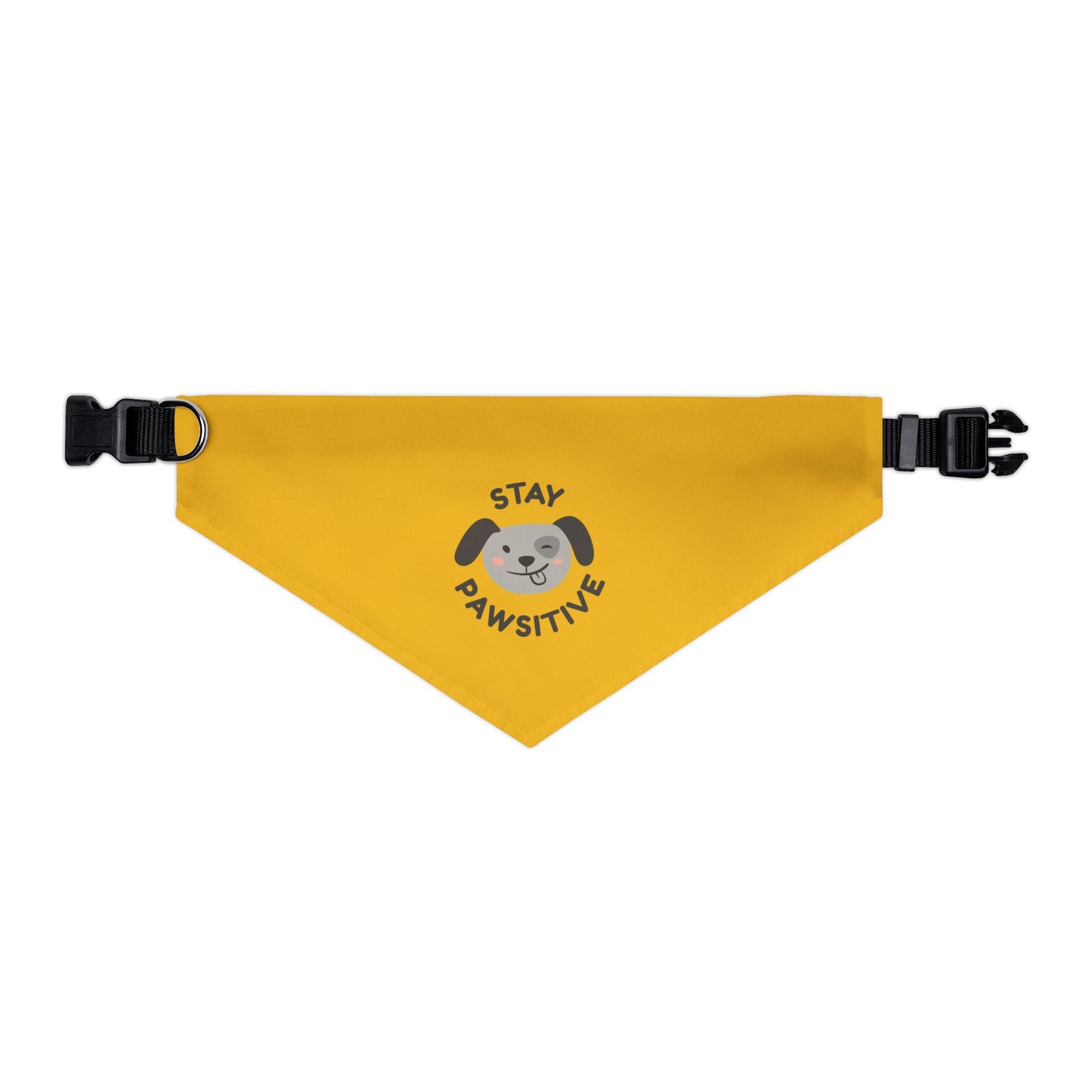 Stay Pawsitive Pet Bandana Collar