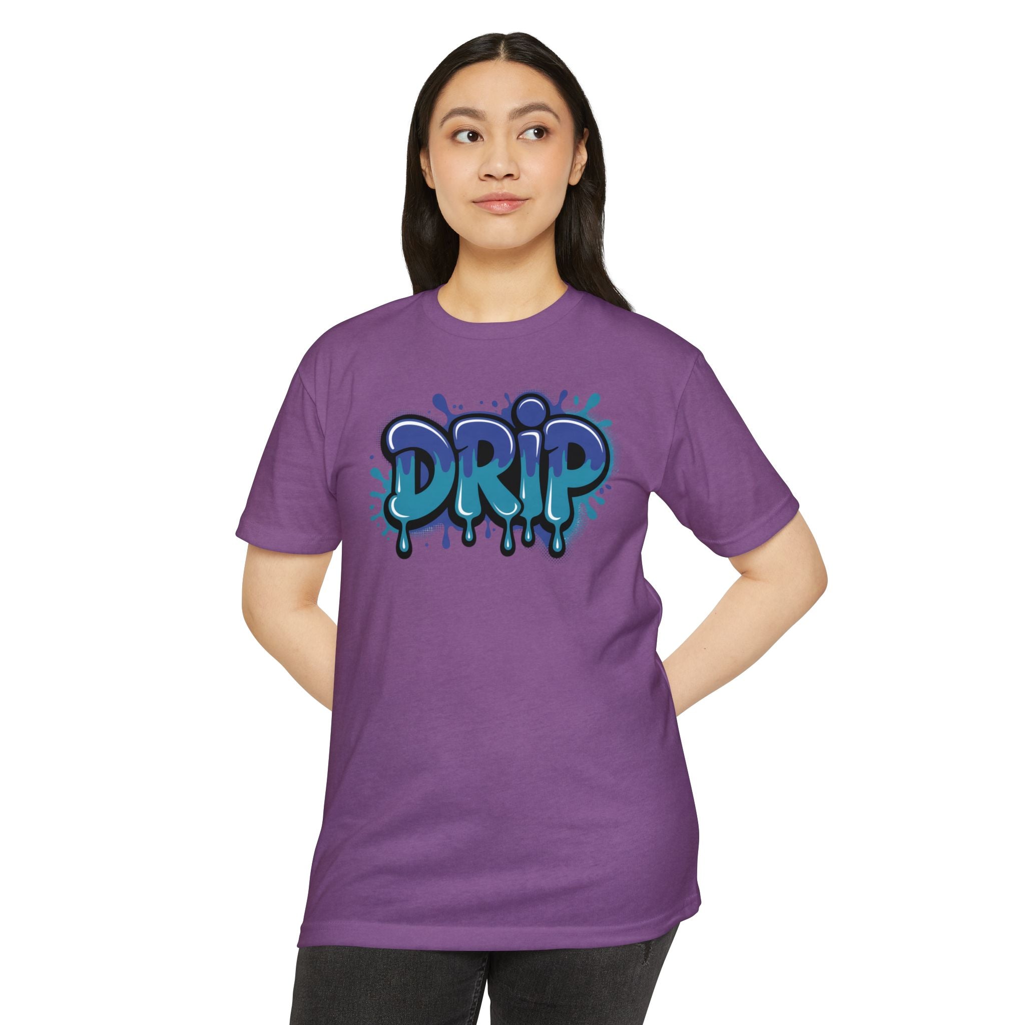 Drip Graffiti T-Shirt — Urban Streetwear Graphic Tee