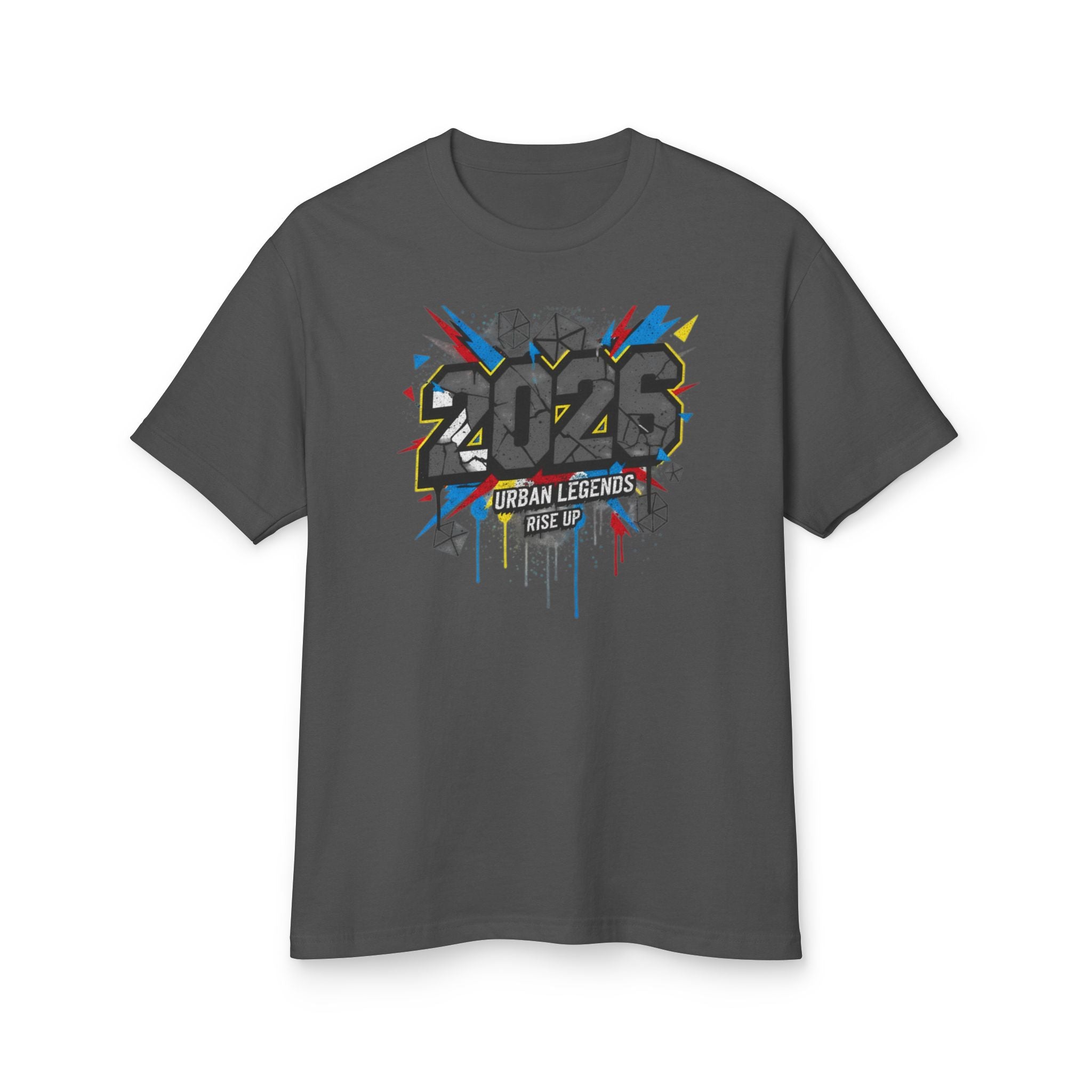 2026 Street Art Graphic Tee - Urban Legends College Streetwear T-Shirt