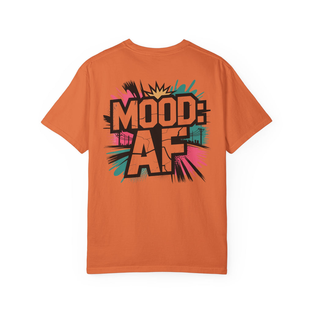 MOOD AF Graphic Tee — Bold Retro Pop-Art Unisex T-Shirt