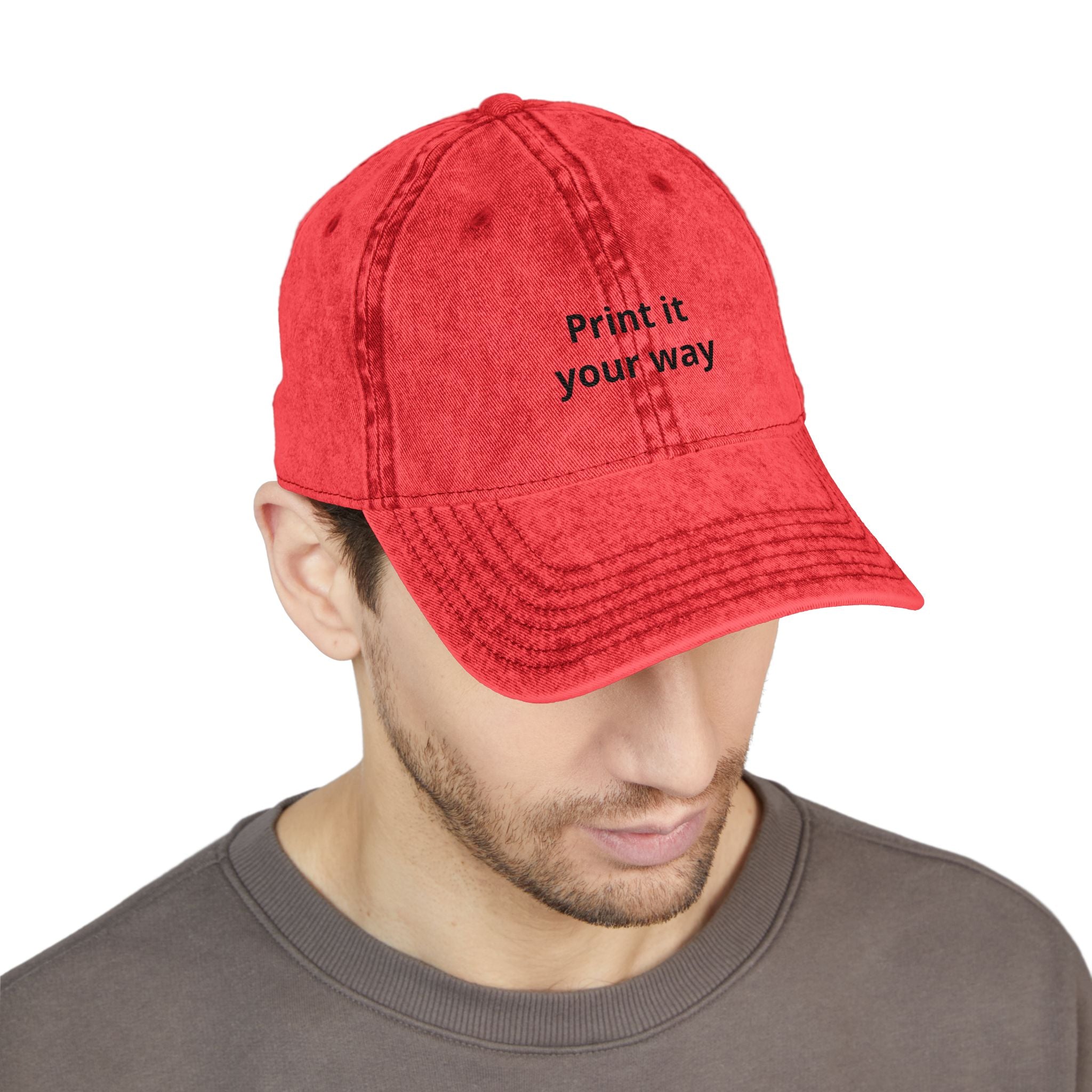 Embroidered Vintage Dad Hat