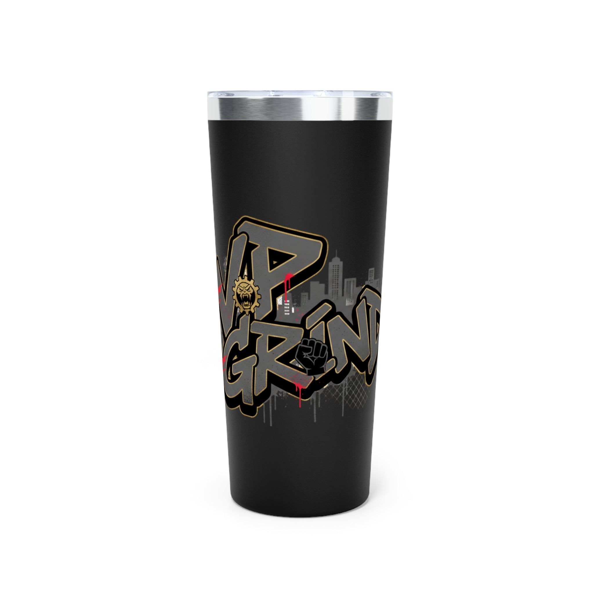 Graffiti City 22oz Insulated Tumbler — Urban Street Art Travel Cup