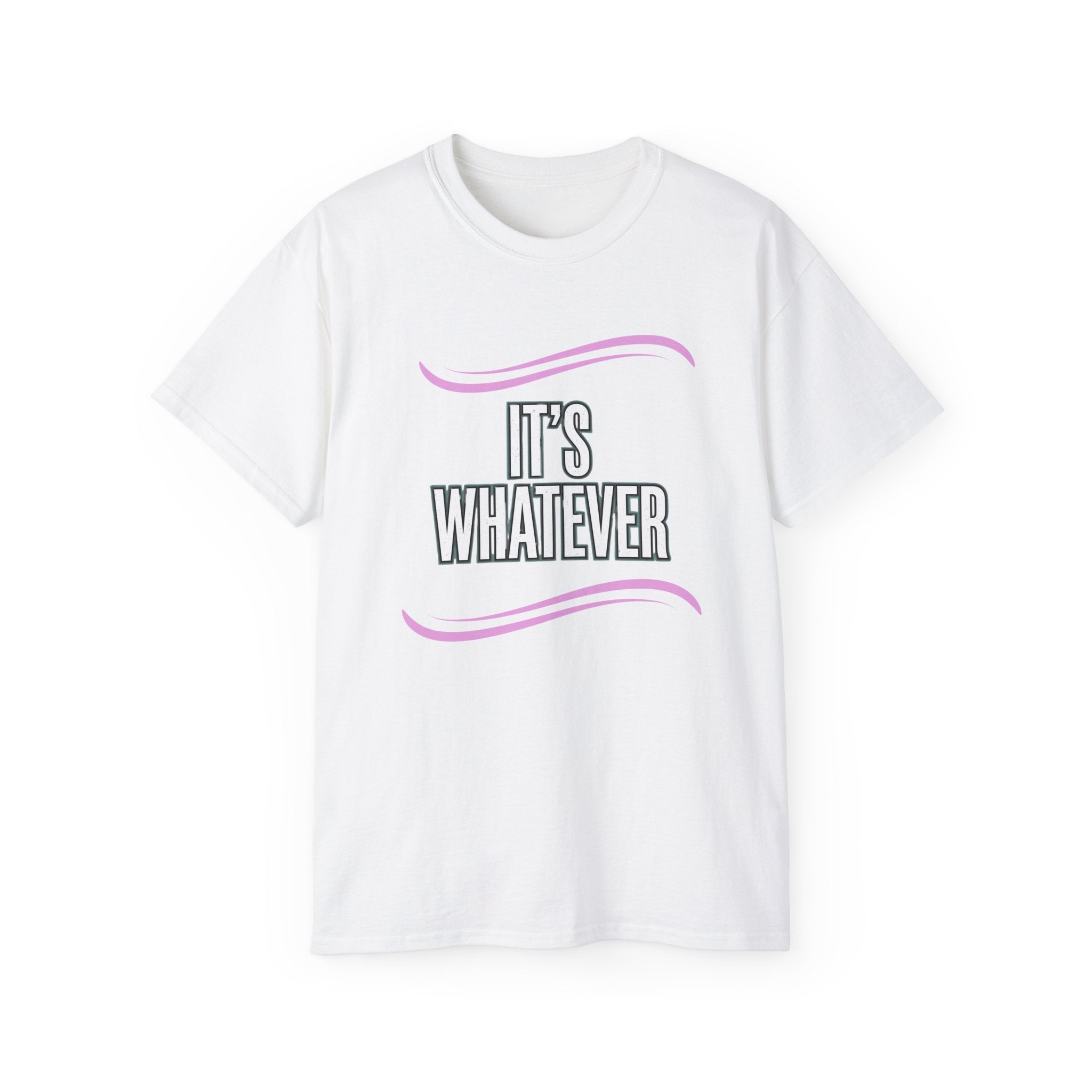 Retro Pink Accent Graphic Tee