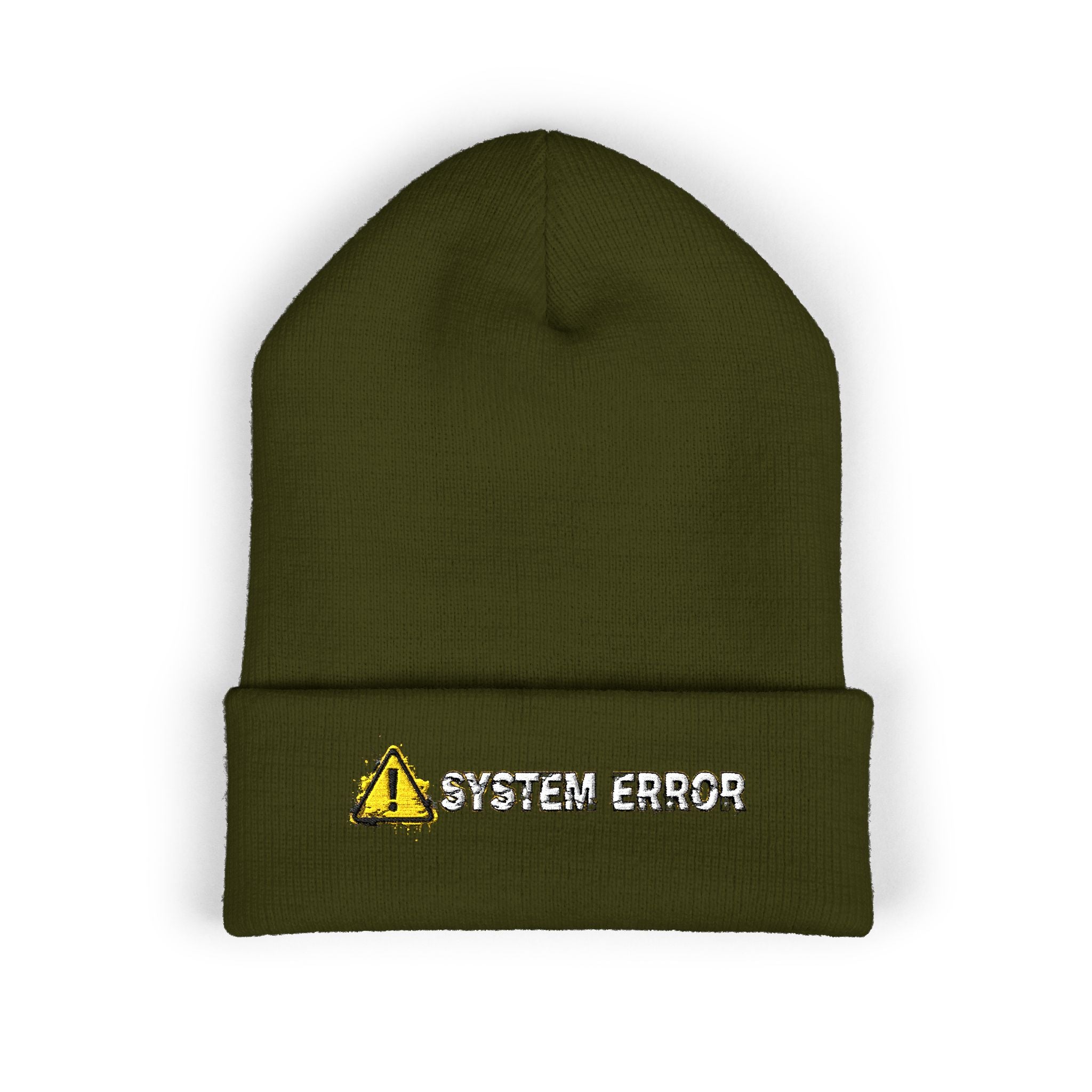 System Error Cuffed Beanie