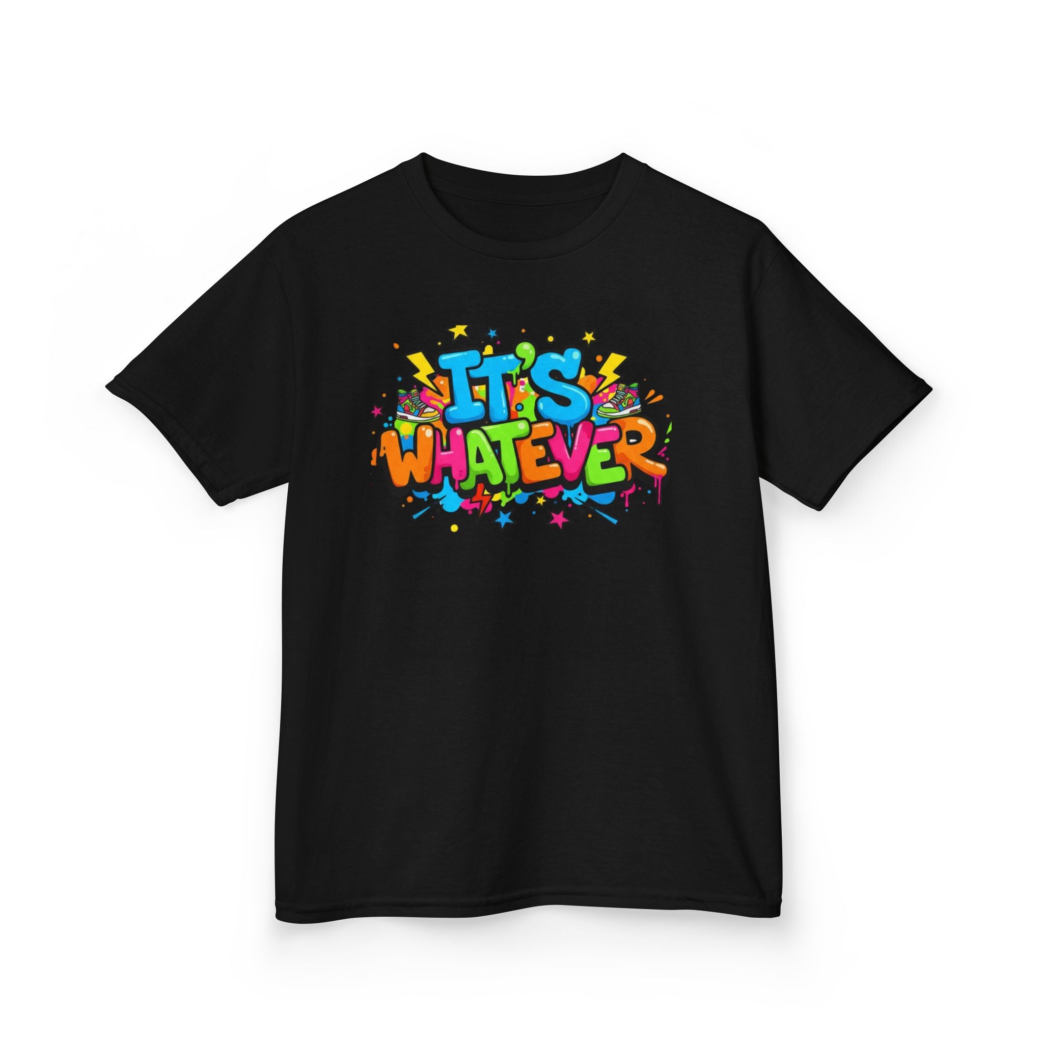Graffiti Drip Kids Tee — Bold Streetwear Graphic T-Shirt