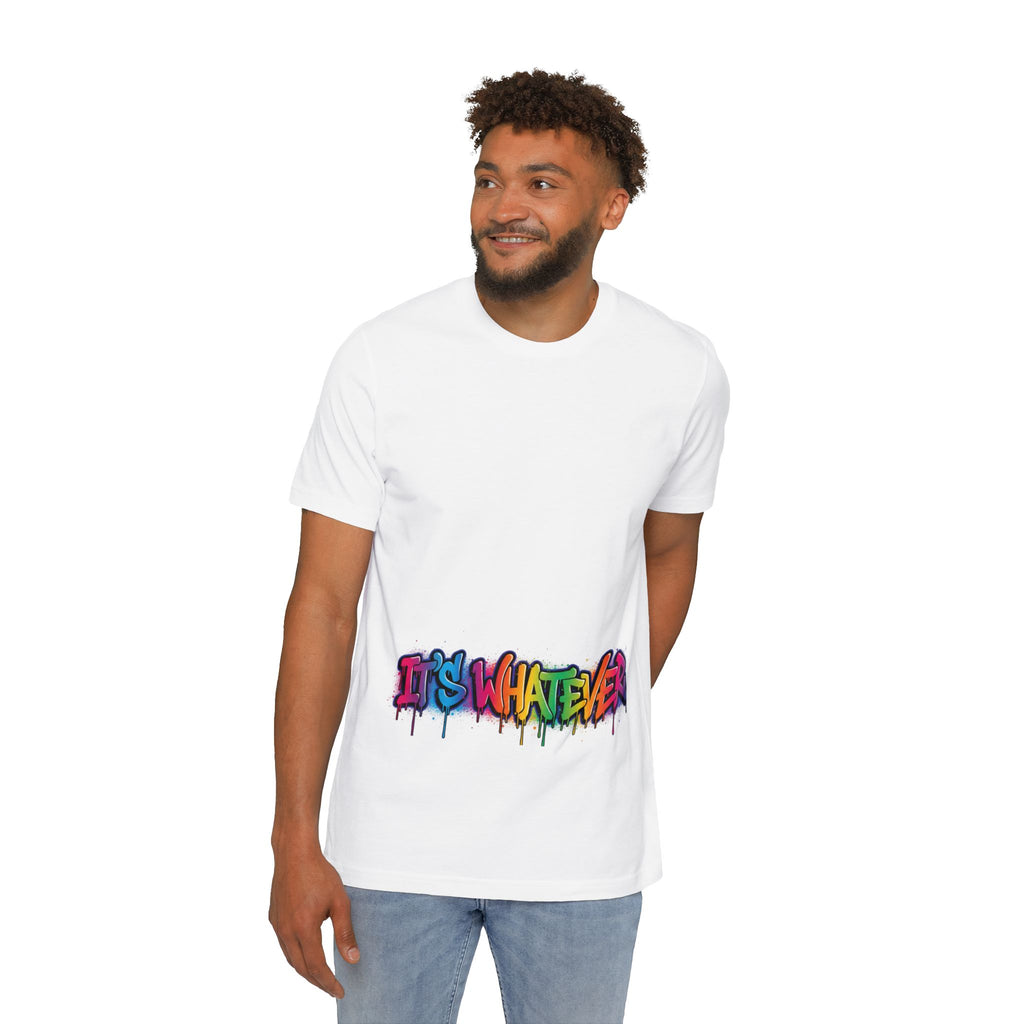 IT'S WHATEVER Graffiti Tee — Colorful Streetwear
