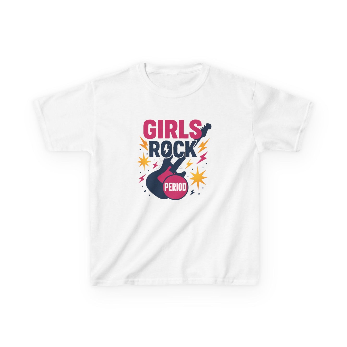 Girls Rock Period Kids Tee