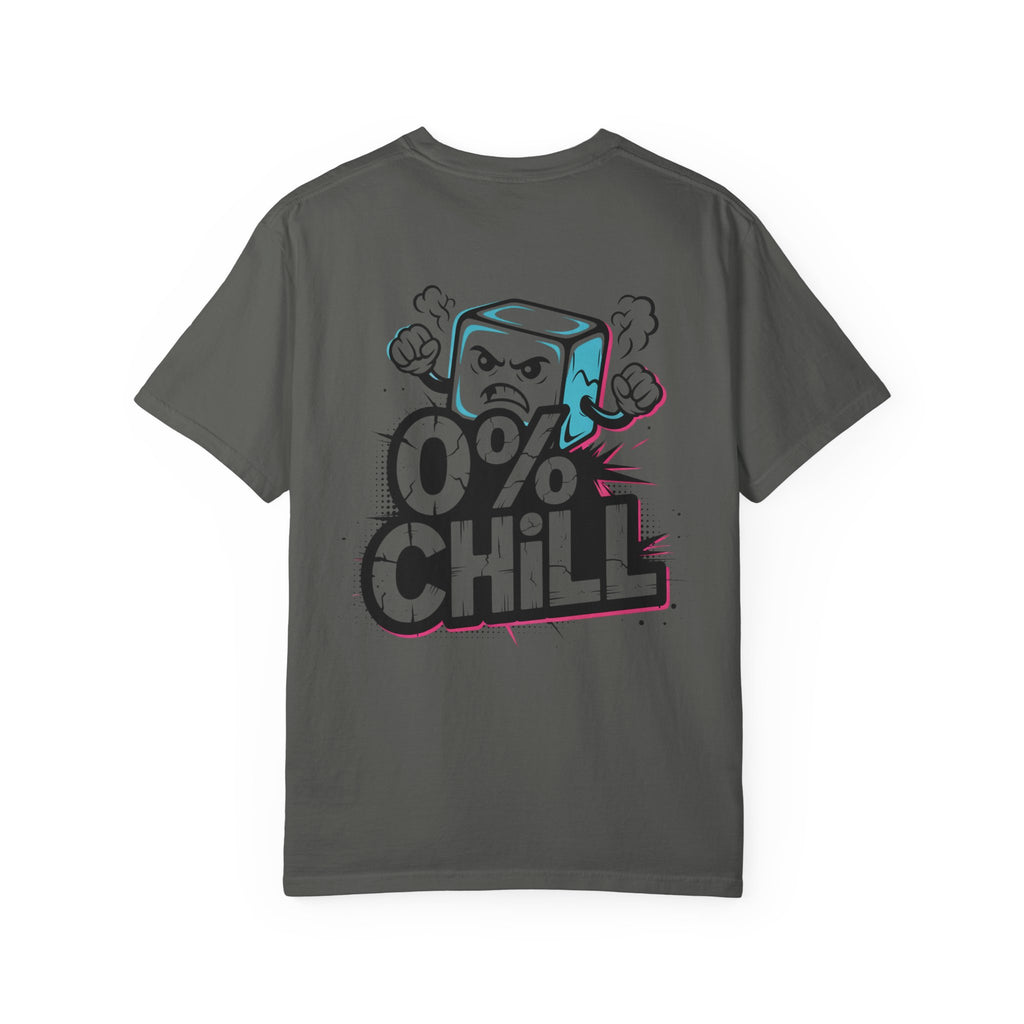 T-Shirt — '0% Chill' Angry Ice Cube Graphic Tee