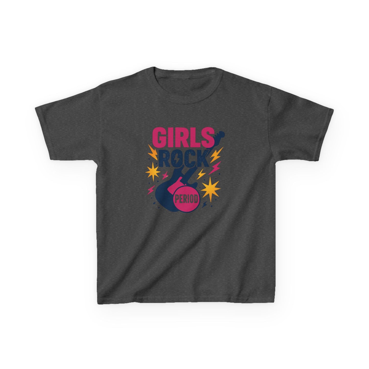 Girls Rock Period Kids Tee