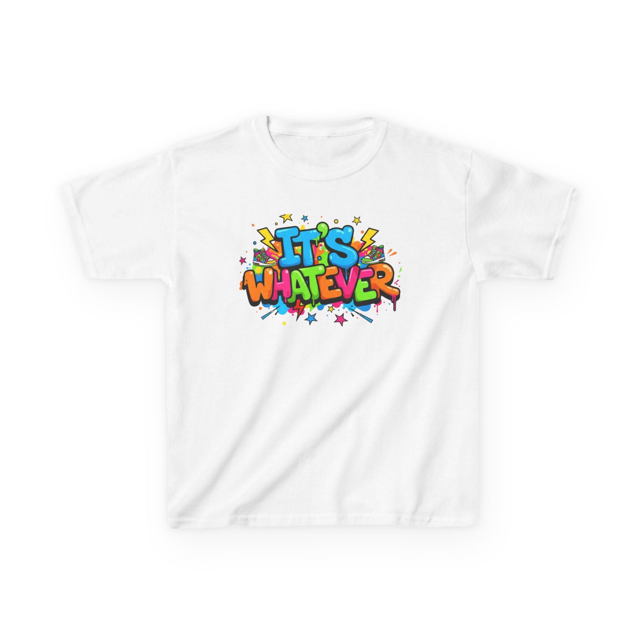 Graffiti Drip Kids Tee — Bold Streetwear Graphic T-Shirt