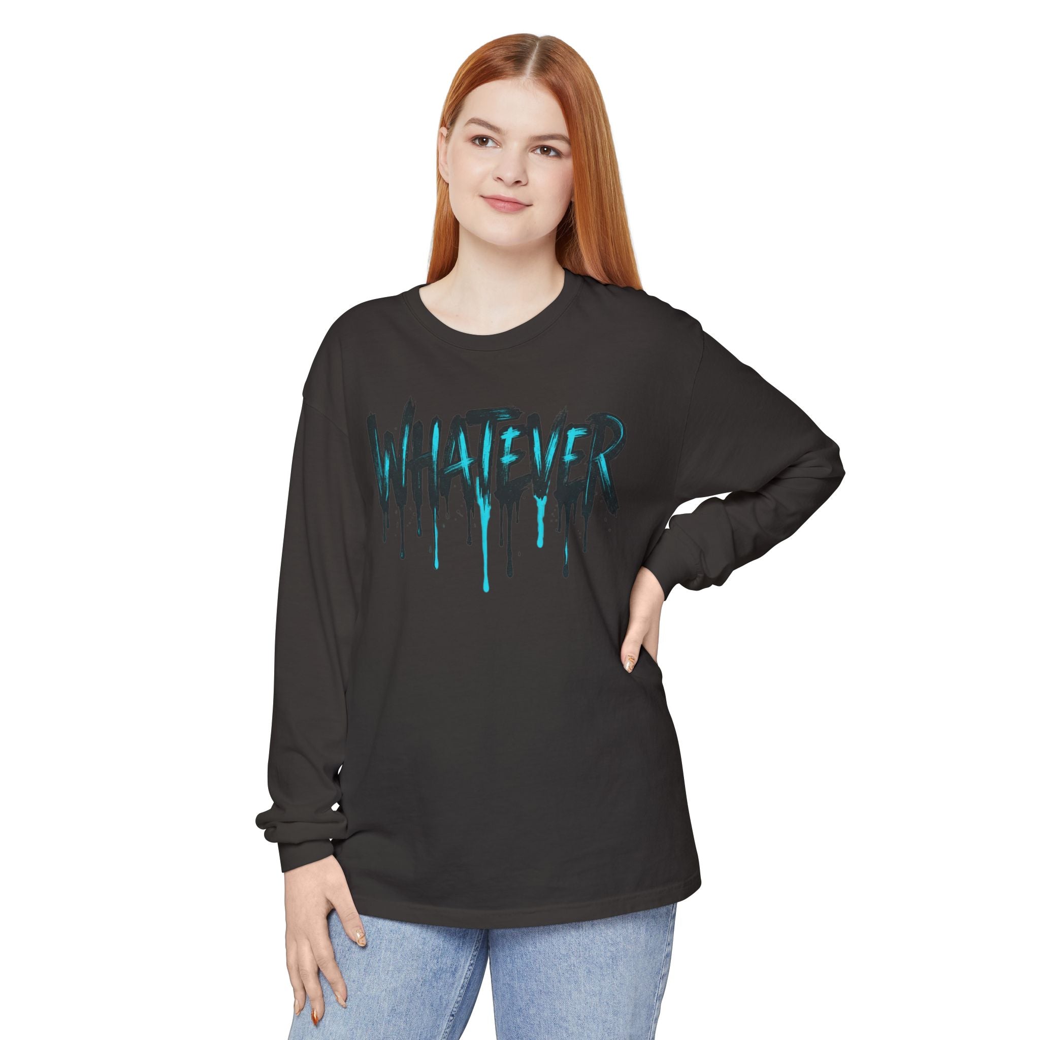Whatever Drip Long Tee