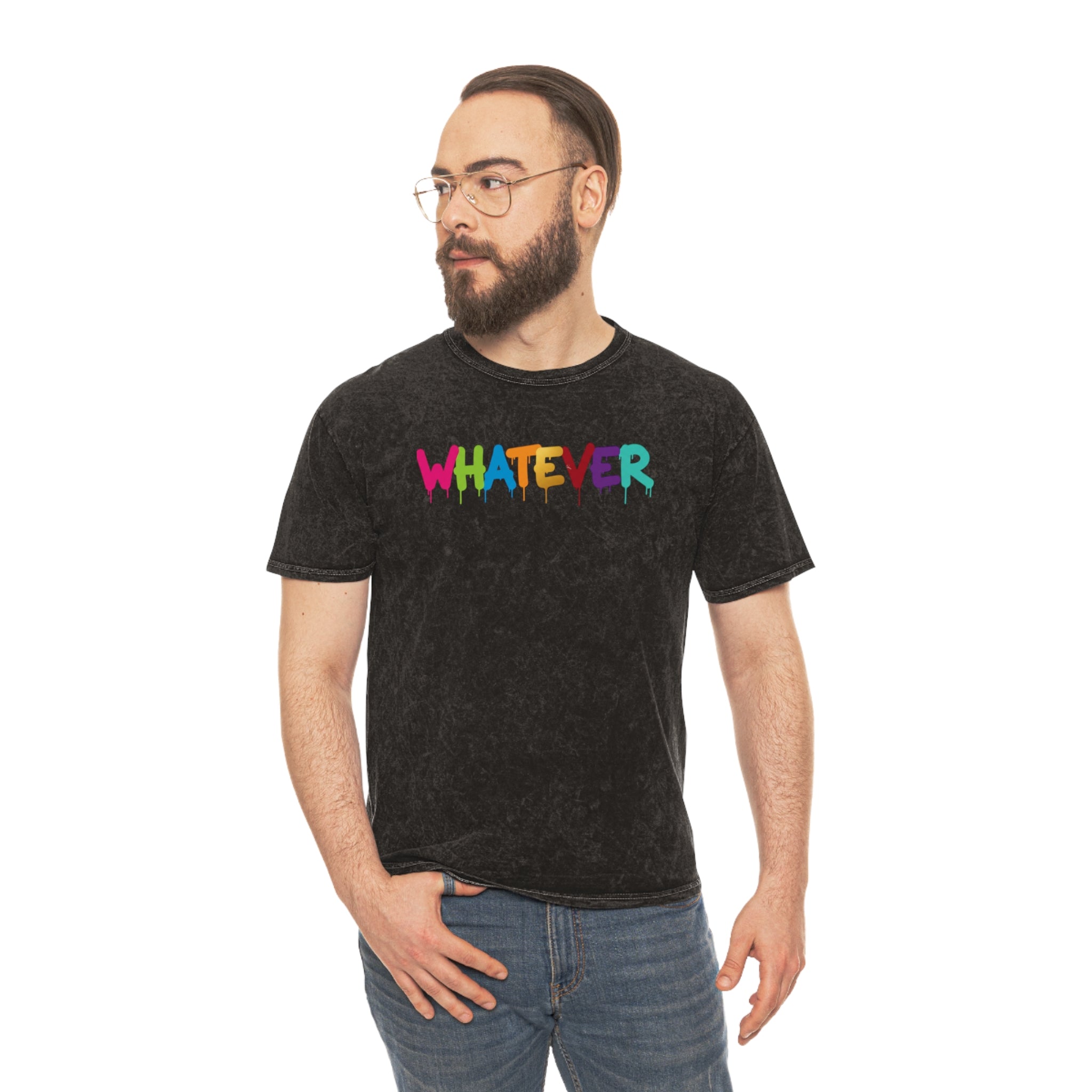 Whatever Rainbow Mineral Wash Tee