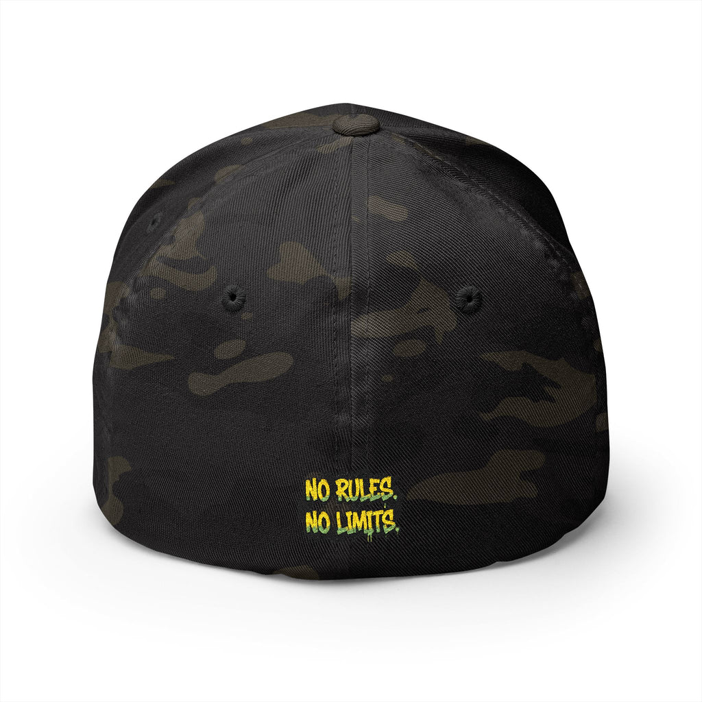 IT'S WHATEVER Embroidered Closed-Back Cap