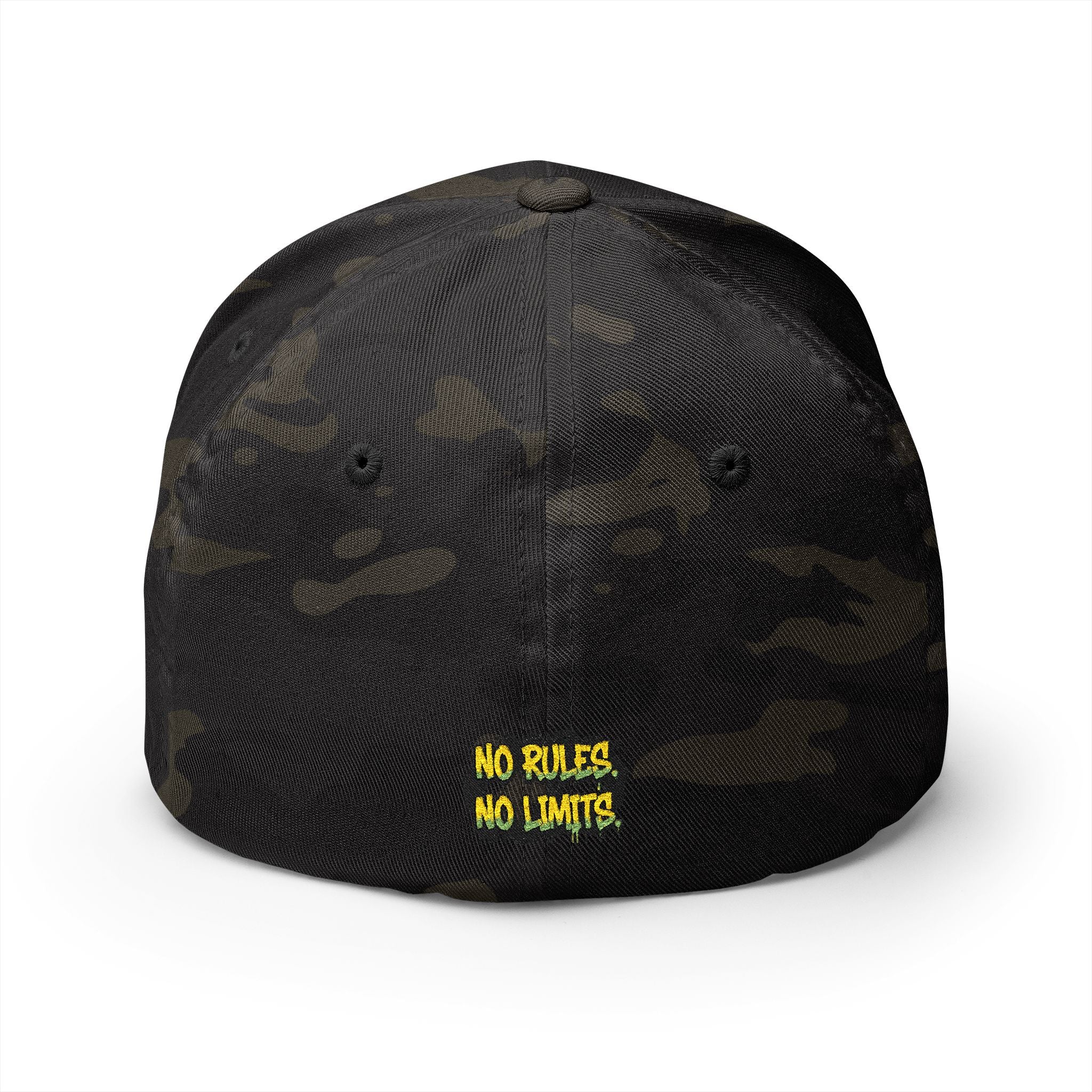 IT'S WHATEVER Embroidered Closed-Back Cap