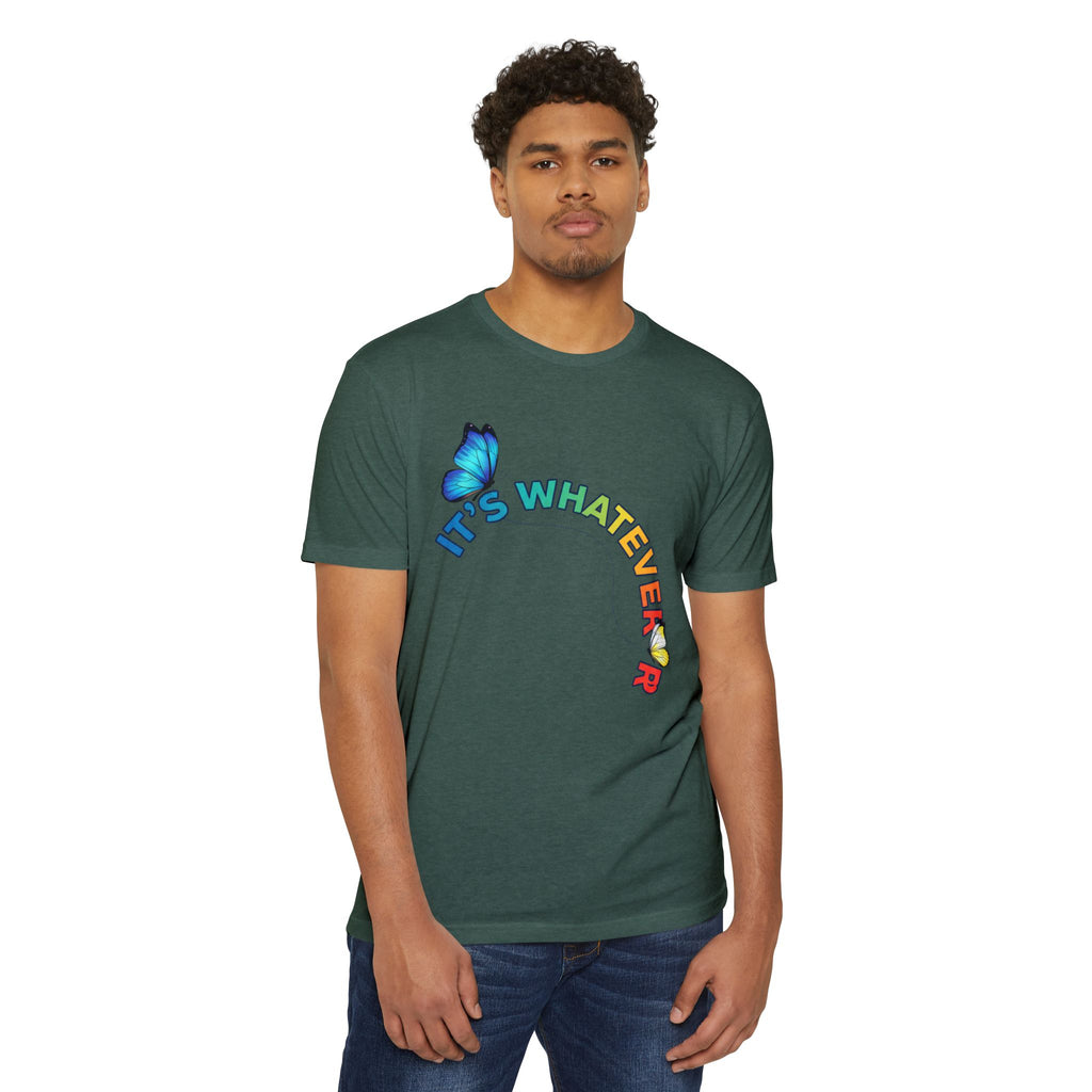 It's Whatever Colorful Butterfly Tee