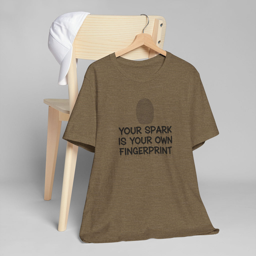 Your Spark Fingerprint Tee | Born to Stand Out
