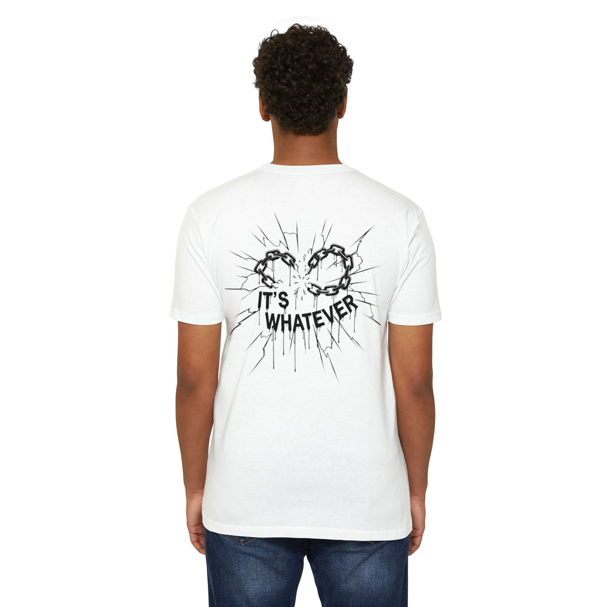 IT'S WHATEVER Broken Chain Graphic Tee | Urban Streetwear