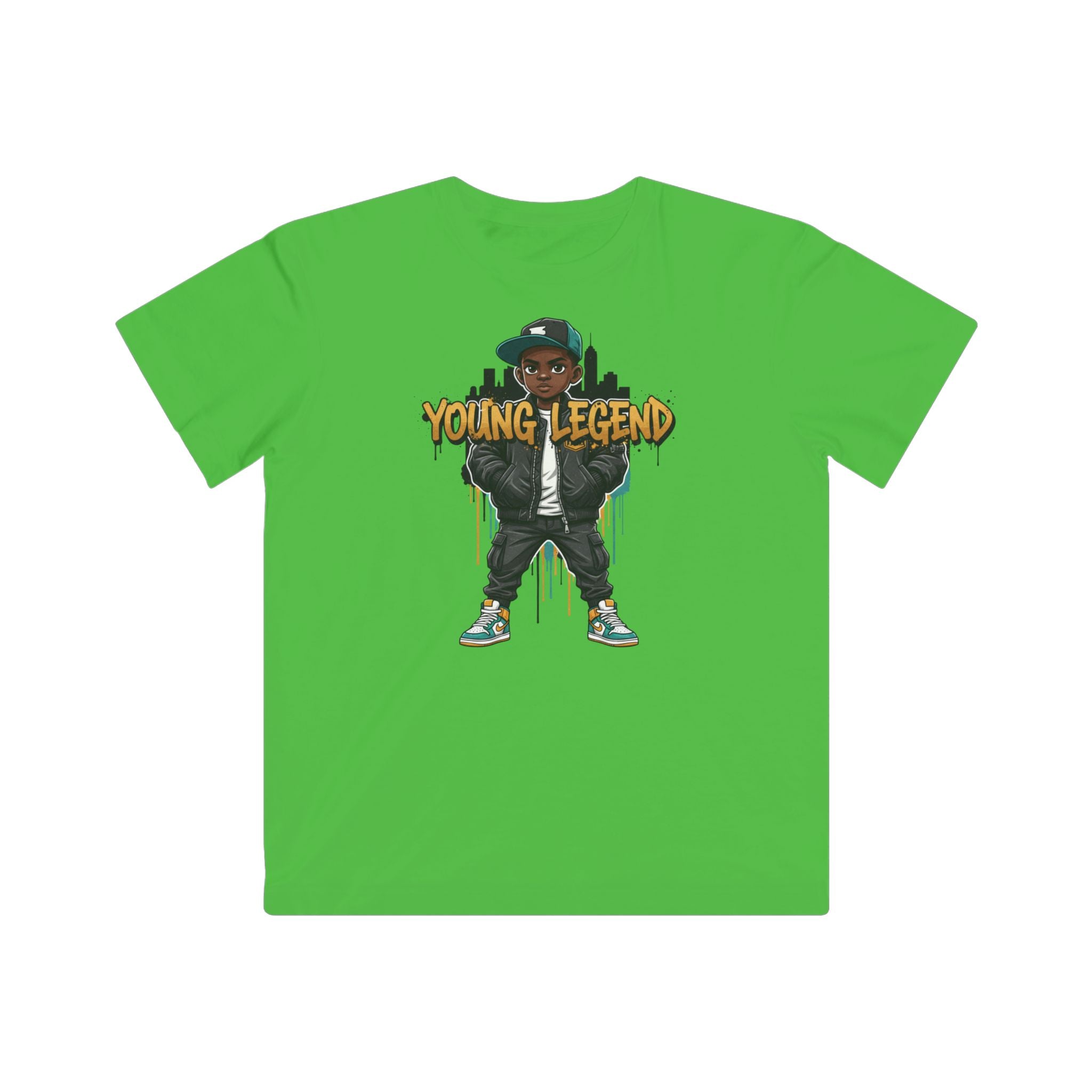 Kids "Young Legend" Graphic Tee — Urban Boy Streetwear